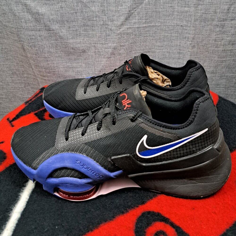 %Size 11 NikeAir Zoom SuperRep 3 Black Old Royal 2022 - DC9115-002 Men A 17